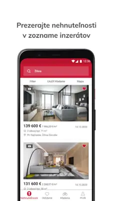 Nehnuteľnosti.sk android App screenshot 3